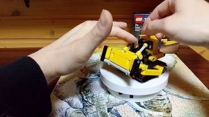 lego technic Heavy duty bulldozer.
