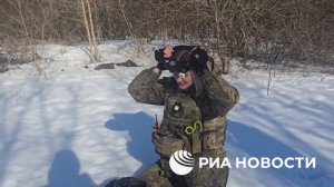 Дама оператор БПЛА.