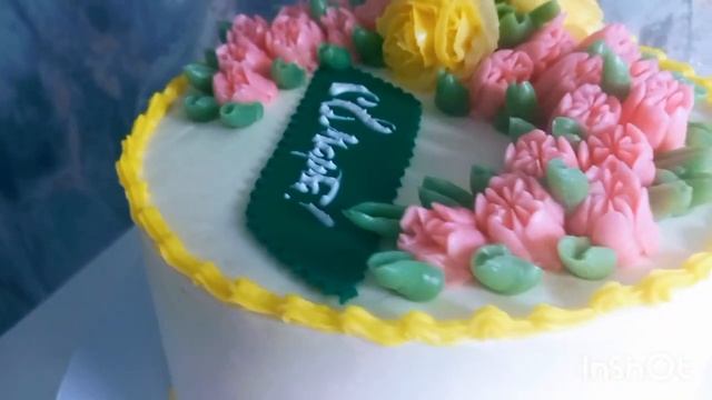 Нежный торт на 8 Марта.