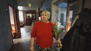 Пошёл искать подснежники нашёл тюльпаны Настоящее удивление мамы цветам НА 8-Е МАРТА С праздником!!!