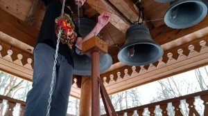 Колокольный звон в храме святого благоверного князя Александра Невского