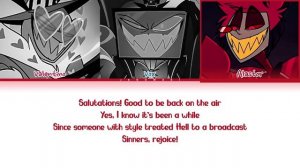 Hazbin Hotel "Stayed gone" (Lyrics)