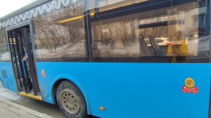 автобус ЛиАЗ 5292 борт 190433, маршрут 652