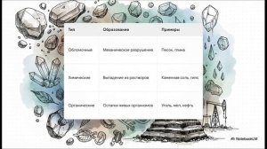 География 5 - 6 класс параграф 22 Горные породы, минералы и полезные ископаемые краткий пересказ