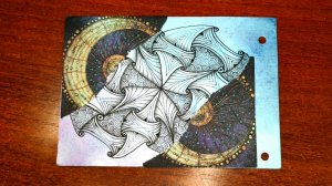 Космический коллаж переплетений