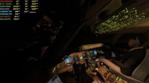 MSFS 2024 - Night Flight - RTX 5090 + 9950X3D _ 4K-ULTRA Graphics _ Cairo to Dub