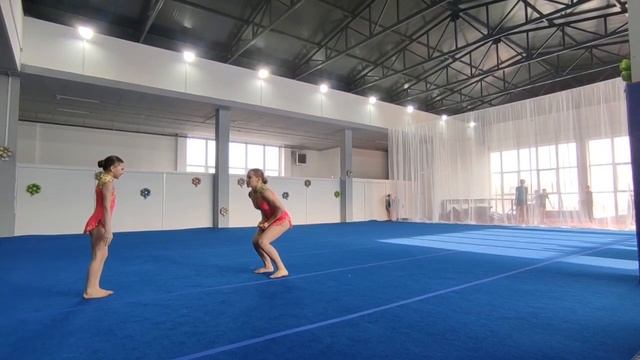 ЖП 2 спортивный разряд, Росинская Рианна - Проценко Алиса, ДК «Машиностроитель», Темповое упражнение