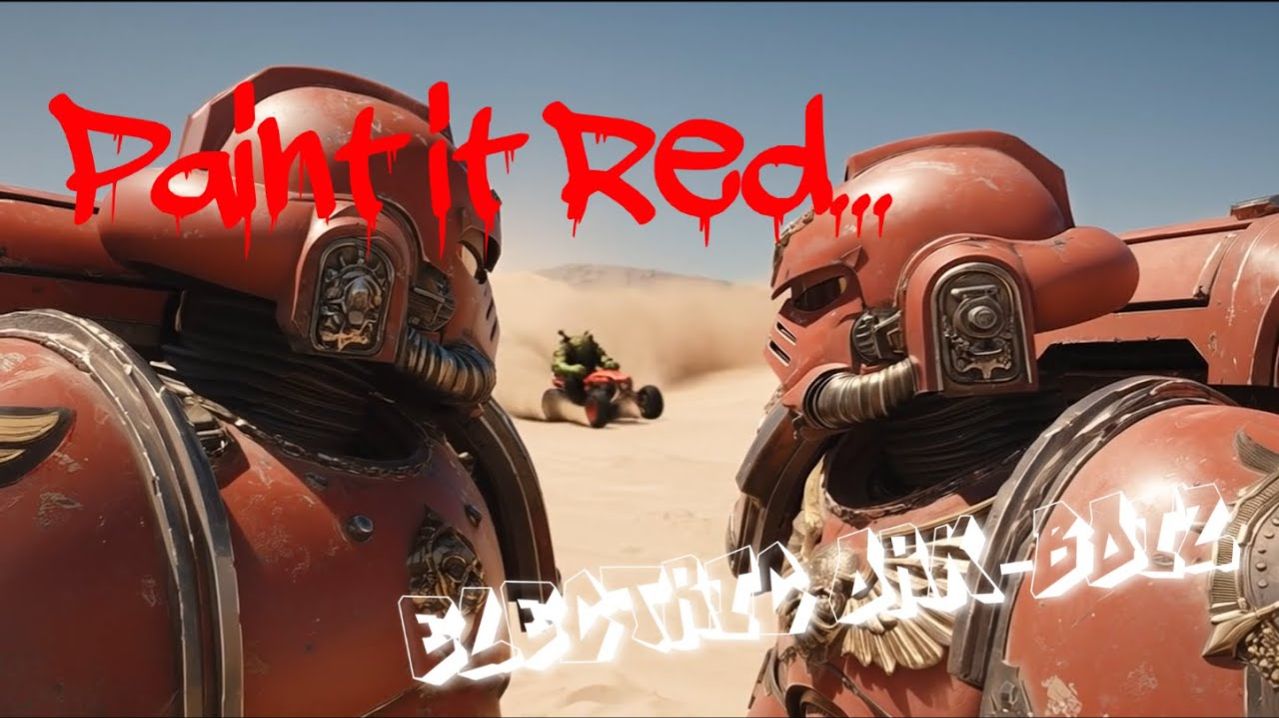 Орчья Paint It Red — Перекрась в красный! (Вархаммер 40,000 неофициальная пародия) | EBM Hate
