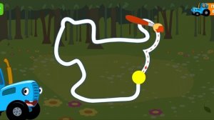 Синий Трактор / Учим Животных / Игра Для Детей