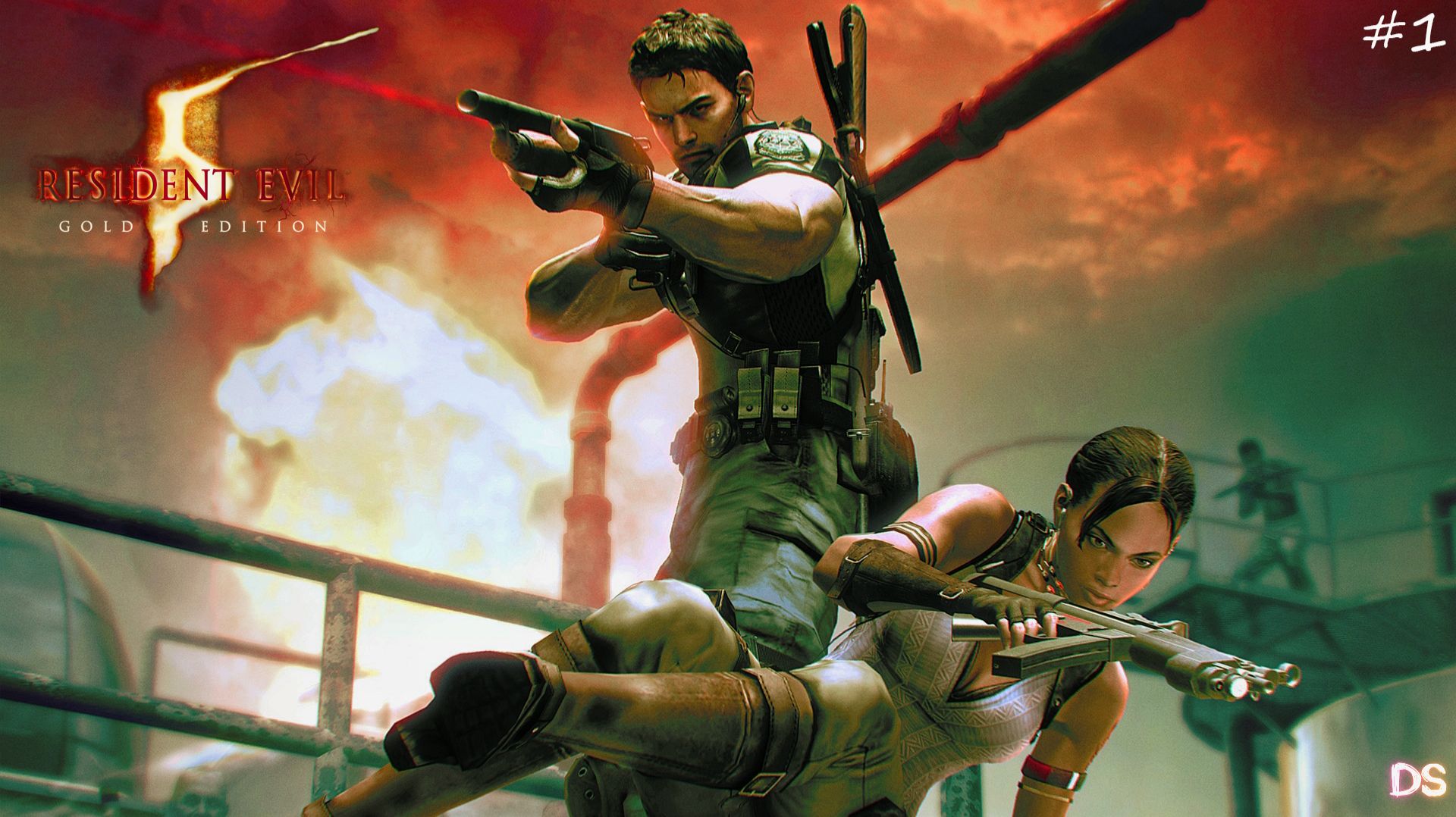 Resident Evil 5 #1 Сафари с зомбятиной