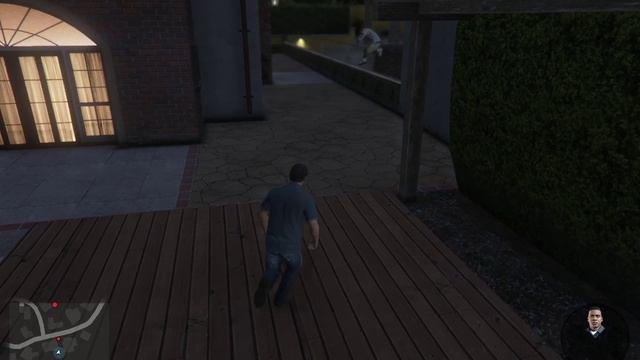 GTA 5 Enhanced - Убегаю от охраны Мартина Мадрасо  )))