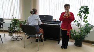 ГБОУ Школа 630 Солист ансамбля "Весёлый наигрыш" Черных Алексей