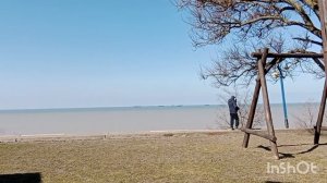 7 марта, в Ейске солнечно +2☀️прогулка - Приморская набережная
