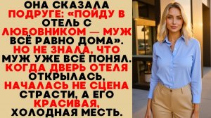 Она Ушла В Отель С Любовником — Но Не Знала, Что Муж Уже Готовил Холодную Месть