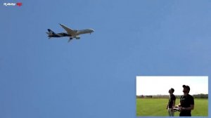 Первый полет радиоуправляемого Boeing 787-9 Dreamliner, авиакомпания Air New Zealand.