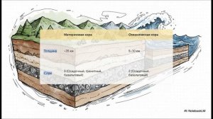 География 5 - 6 класс параграф 21 Земная кора — верхняя часть литосферы краткий пересказ