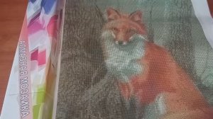 Обзор алмазной мозаики, Лиса