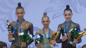 Чемпионат России по художественной гимнастике завершился в Москве