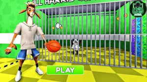 Игровой процесс Побег из тюрьмы Барри в фильме Козел Уилла #roblox #obby #goat
