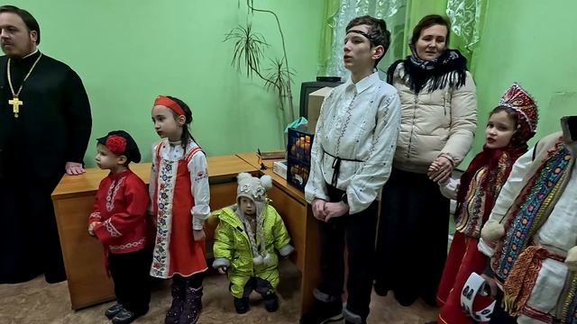 Колядки в приюте