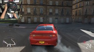 Dodge Charger SRT Hellcat: 707 сил 🔥 Заезд в FH4 на Logitech G29 🏁