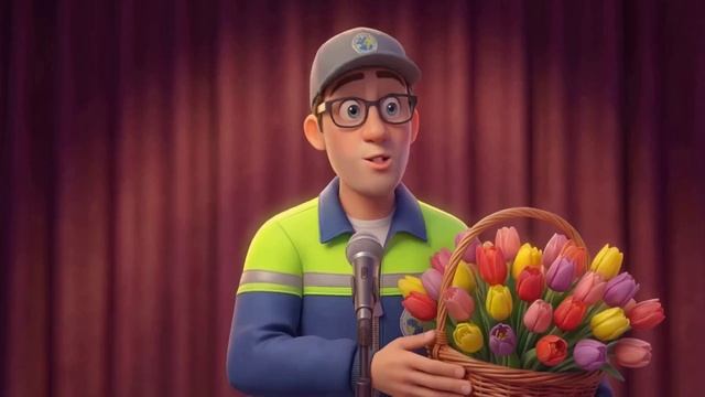 видеооткрытка 8марта