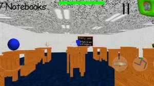 Попал в секретную комнату тестирования! как решить невозможный пример в "Baldi's Basics classic "