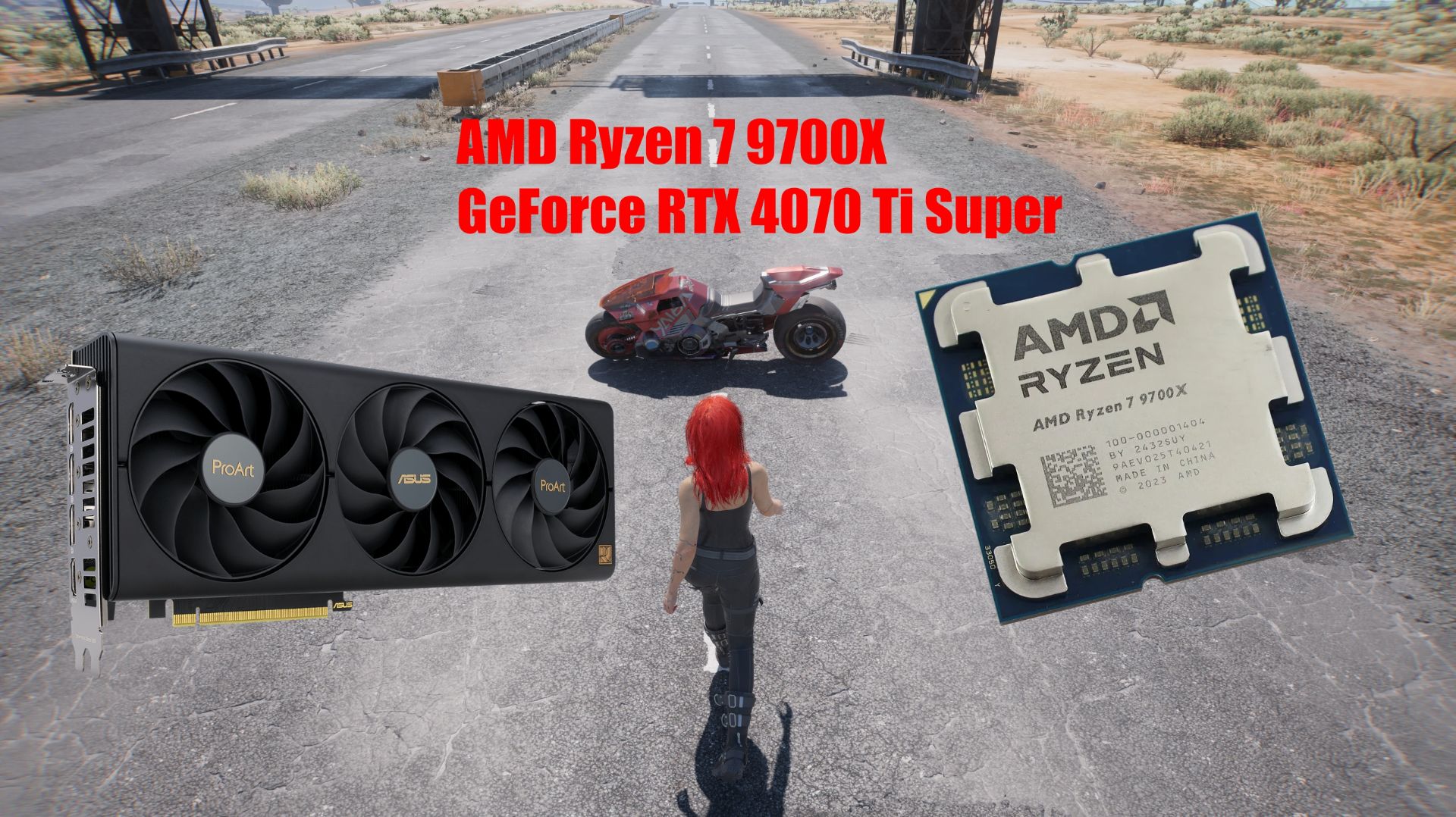 AMD Ryzen 7 9700X \ RTX 4070 Ti Super