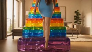 По какой лестнице вы бы поднялись? 🚀🤪✨ САМЫЕ необычные лестницы, AI ASMR #2