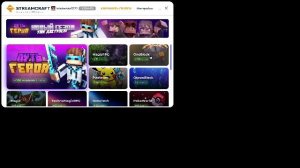 Майнкрафт на сервере стримкрафт один блок!!!