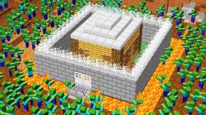 ТИМУР И СИАВ ПОСТРОИЛИ ЗАЩИТУ ОТ ЗОМБО-ВОЛНЫ В МАЙНКРАФТ!!!