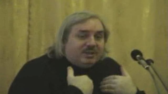 Проблемы экологии. Лекция в Москве 20 января 2007 года