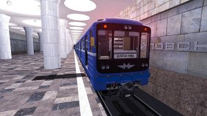 1 Серия - Metrostroi Новосибирск! Работаем смену-возим пассажиров на Номерном!!