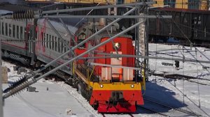 Поезд из Забайкалья в Маньчжурию снова отправился в рейс после шестилетнего перерыва.