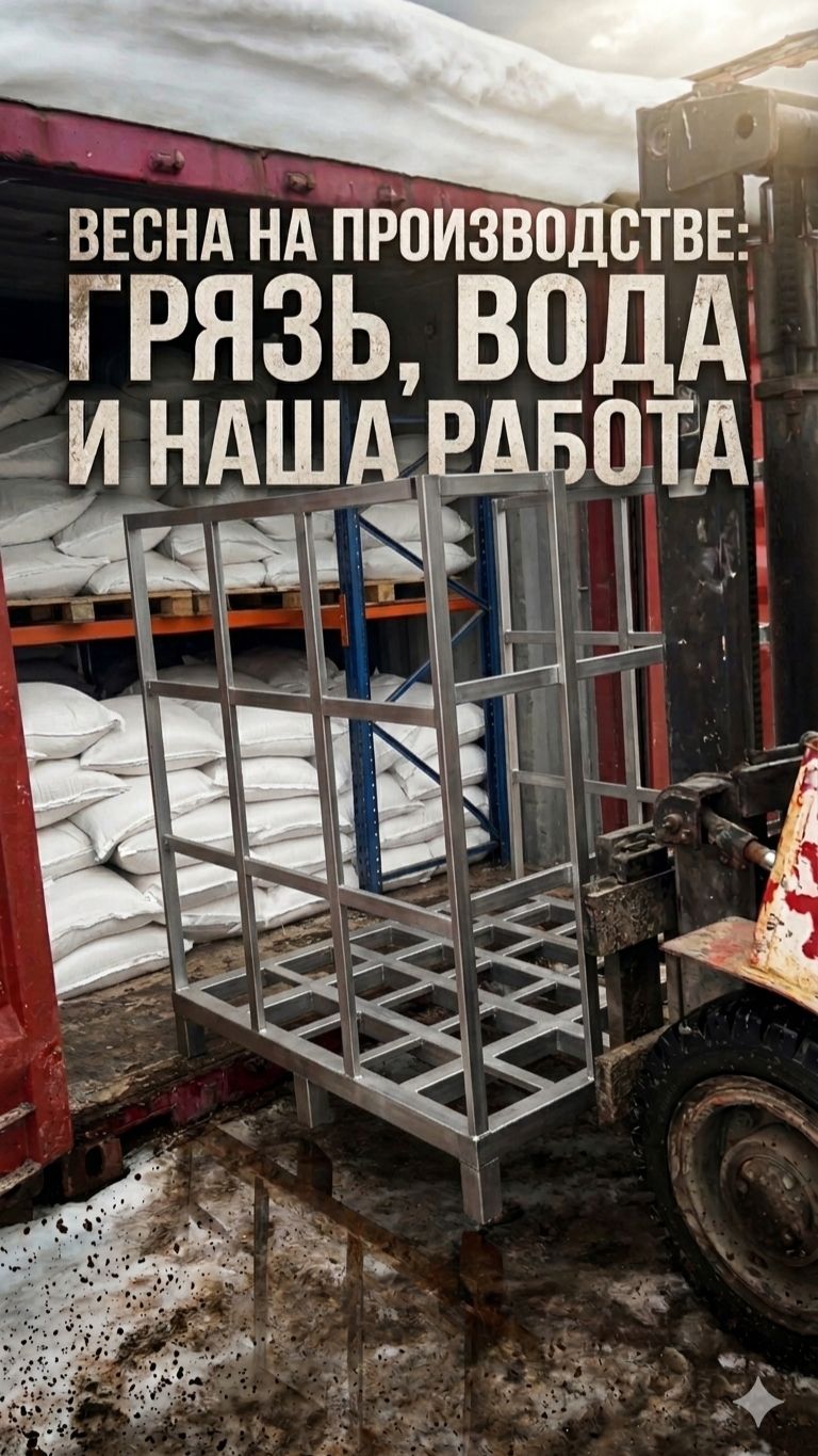 Весна на производстве: грязь, вода и наша работа. смотреть онлайн