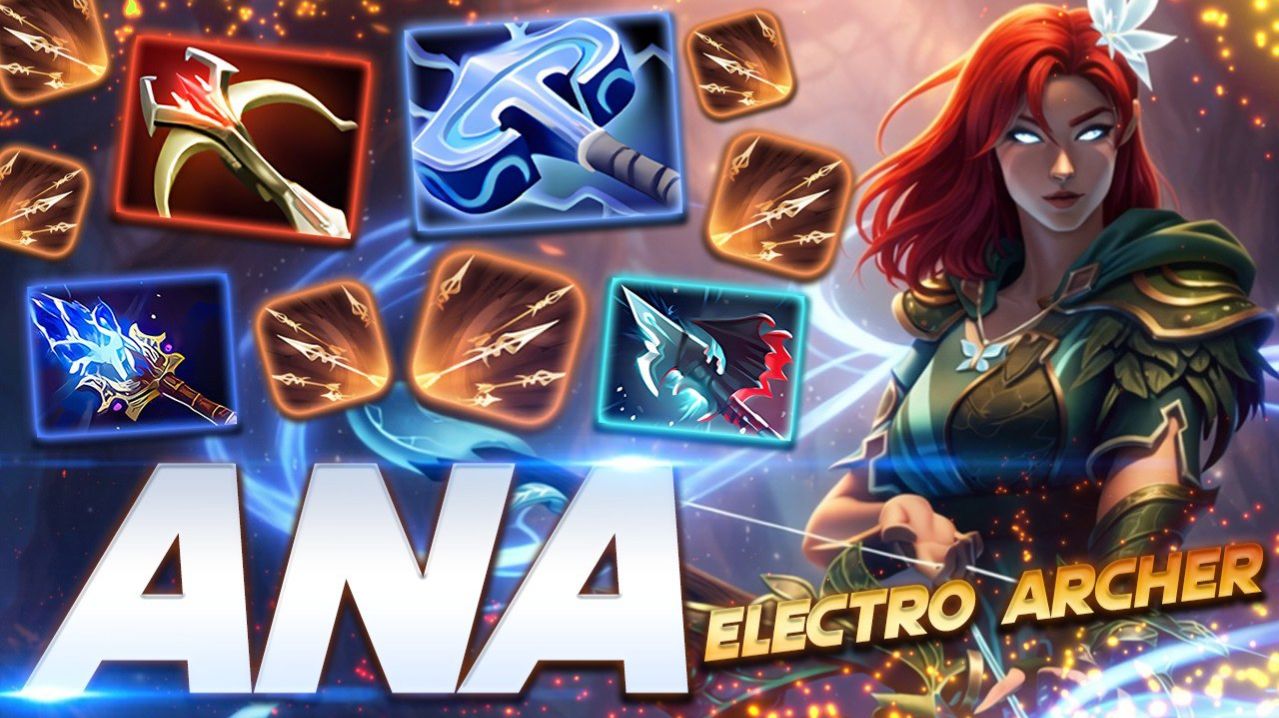 ana Windranger — профессиональный геймплей в Dota 2 [Смотри и учись]