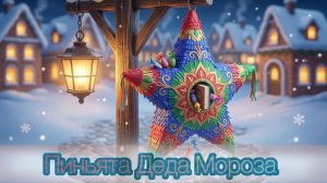 Пиньята Деда Мороза