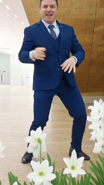 Поздравление от моего отца с 8 марта! 