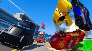 МУЛЬТИКИ ПРО МАШИНКИ 🚗 МОЛНИЯ МАКВИН И ГОНКИ НА ПРЕДЕЛЕ. СТАРТ САМОЙ БЕЗУМНОЙ ГОНКИ В МИРЕ