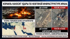 Израиль атаковал нефтяную инфраструктуру Ирана: удары по Тегерану