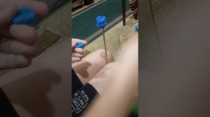 делаем розу из воздушного пластилина