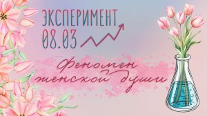 Эксперимент 08.03: Феномен женской души