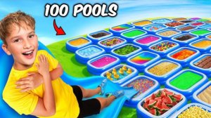 100 таинственных бассейнов и только один победитель!