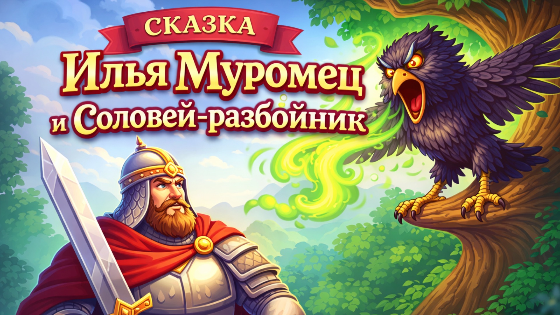 Илья Муромец и Соловей-разбойник | Русская народная аудиосказка