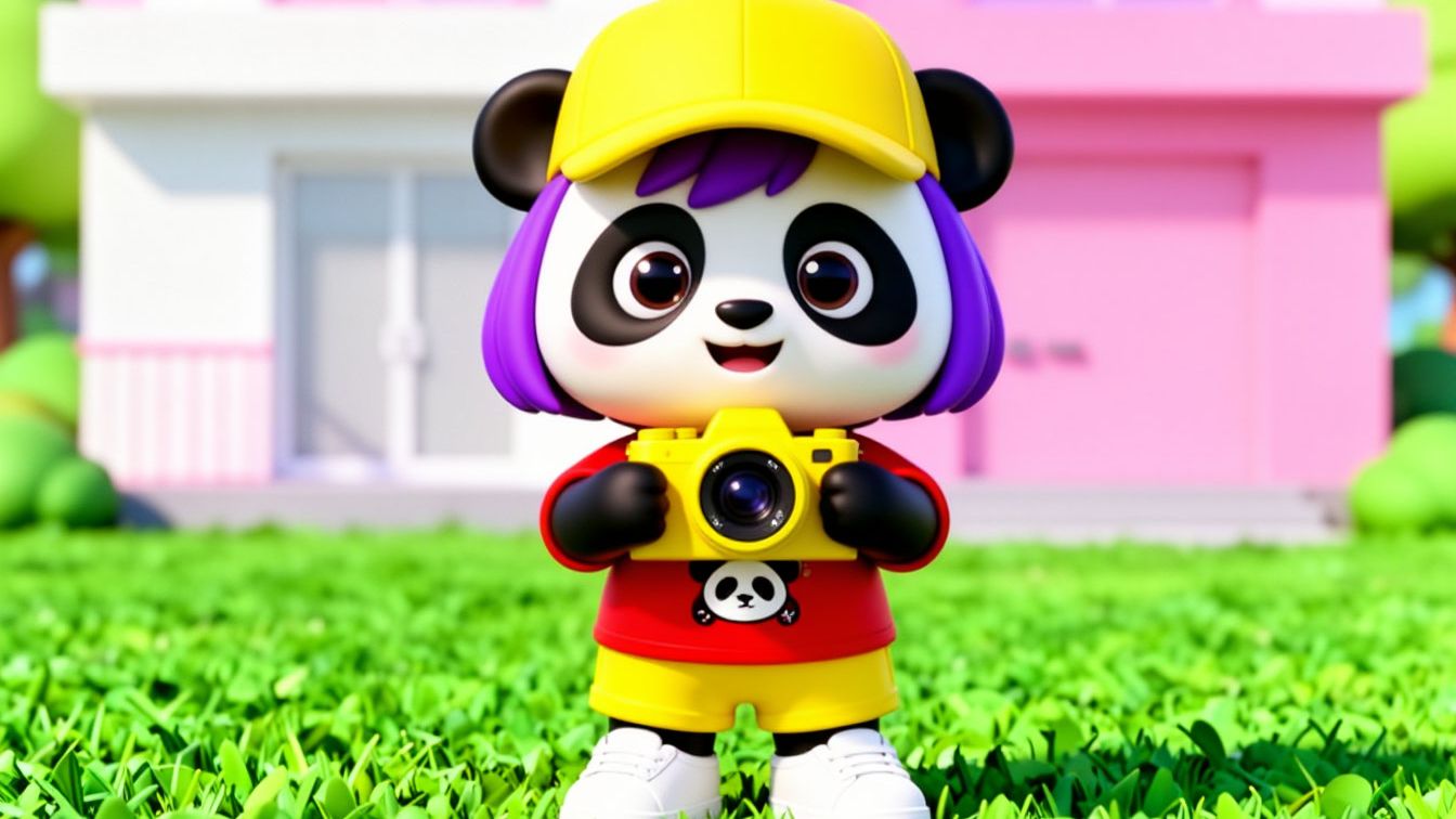 📸ПАНДОЧКА-ФОТОГРАФ: УЧИМСЯ ФОТОГРАФИРОВАТЬ | Развивающие мультики для детей