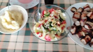 ВЛОГ 8 марта💐 Жарим шашлык🥙