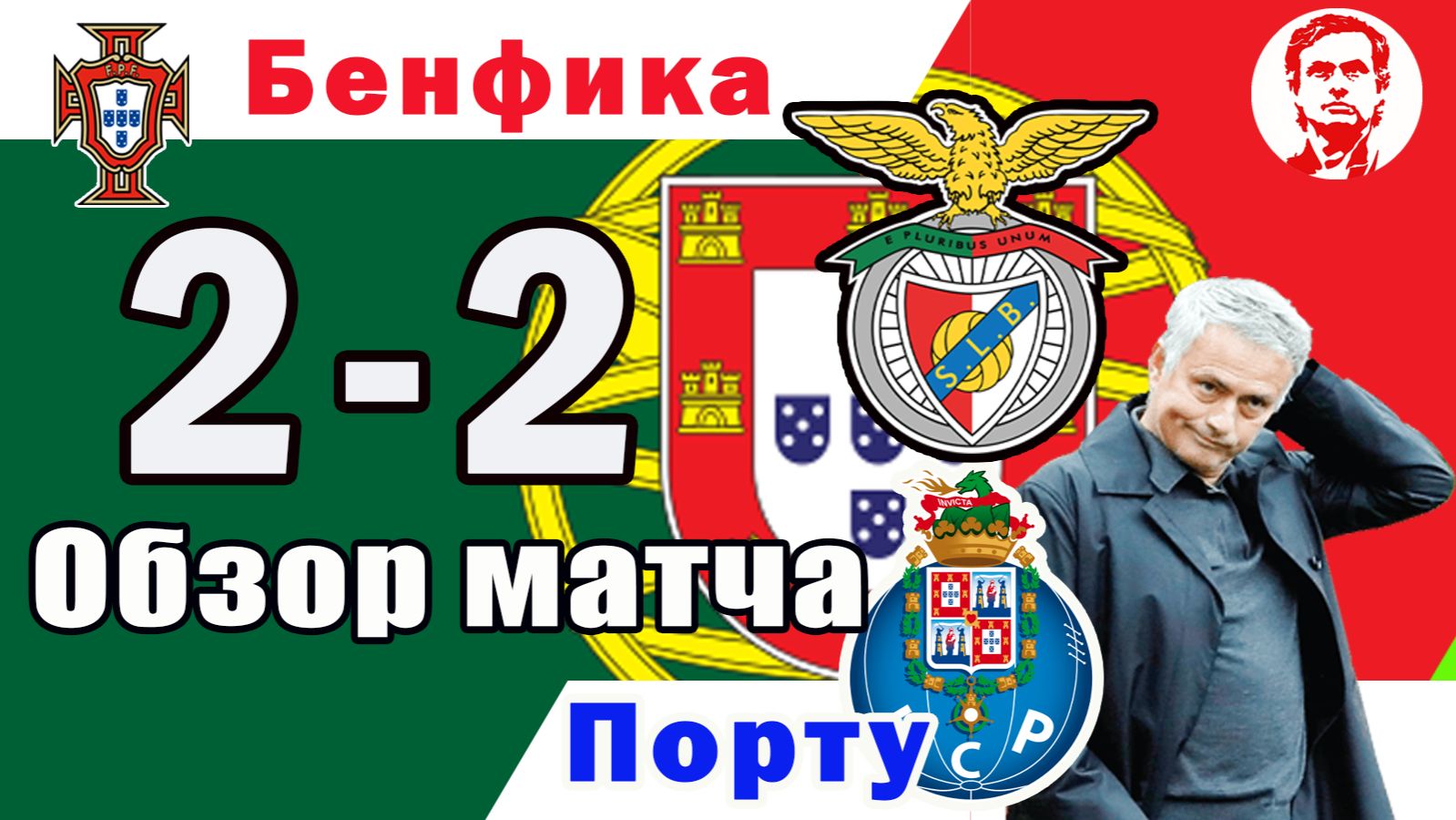 Бенфика - Порту. Обзор матча чемпионата Португалии 08.03.2026.