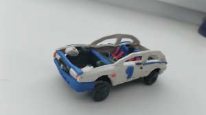 ваз 2108 ралли из пластилина