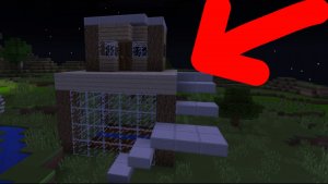 КАК ПОСТРОИТЬ ДВУХЭТАЖНЫЙ СТАРТОВЫЙ ДОМ В МАЙНКРАФТ