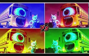 МУЛЬТИКИ: ШКОЛЬНЫЙ АВТОБУС vs КОТ‑ПРОКАЗНИК — ТАНЦЕВАЛЬНЫЙ БАТТЛ под EDM! 🚌